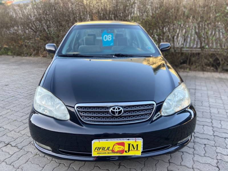 TOYOTA - COROLLA - 2007/2008 - Preta - R$ 38.900,00
