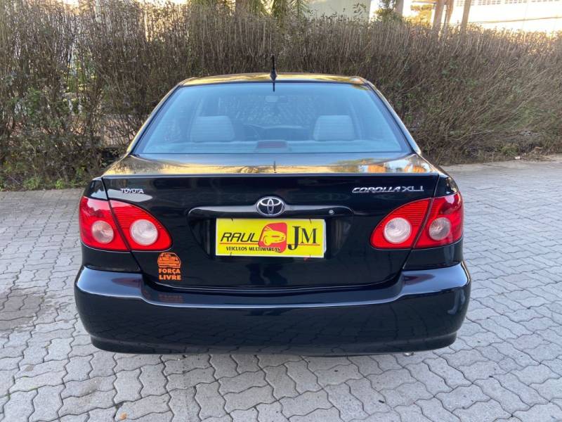TOYOTA - COROLLA - 2007/2008 - Preta - R$ 38.900,00